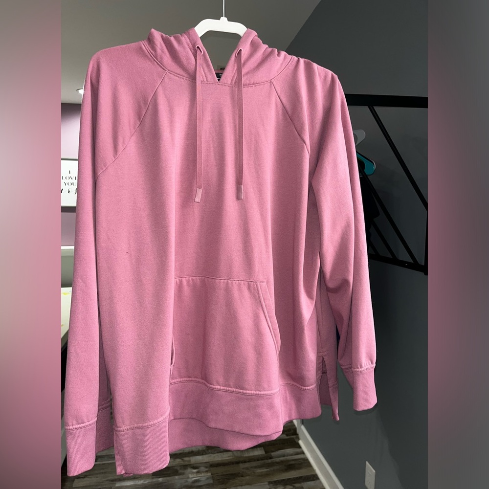 Athletic Works pink hooded sweatshirt 3X